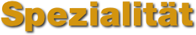 Spezialität